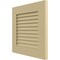 Ekena Millwork 12"W x 12"H True Fit PVC Louver Shutters Sample, Natural Twine SAMPLE-TFPLVNT - alternate 4